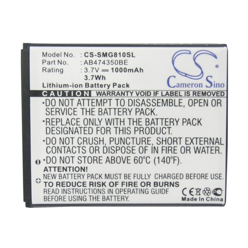 Mobile Phone Battery Samsung GT-C3610c