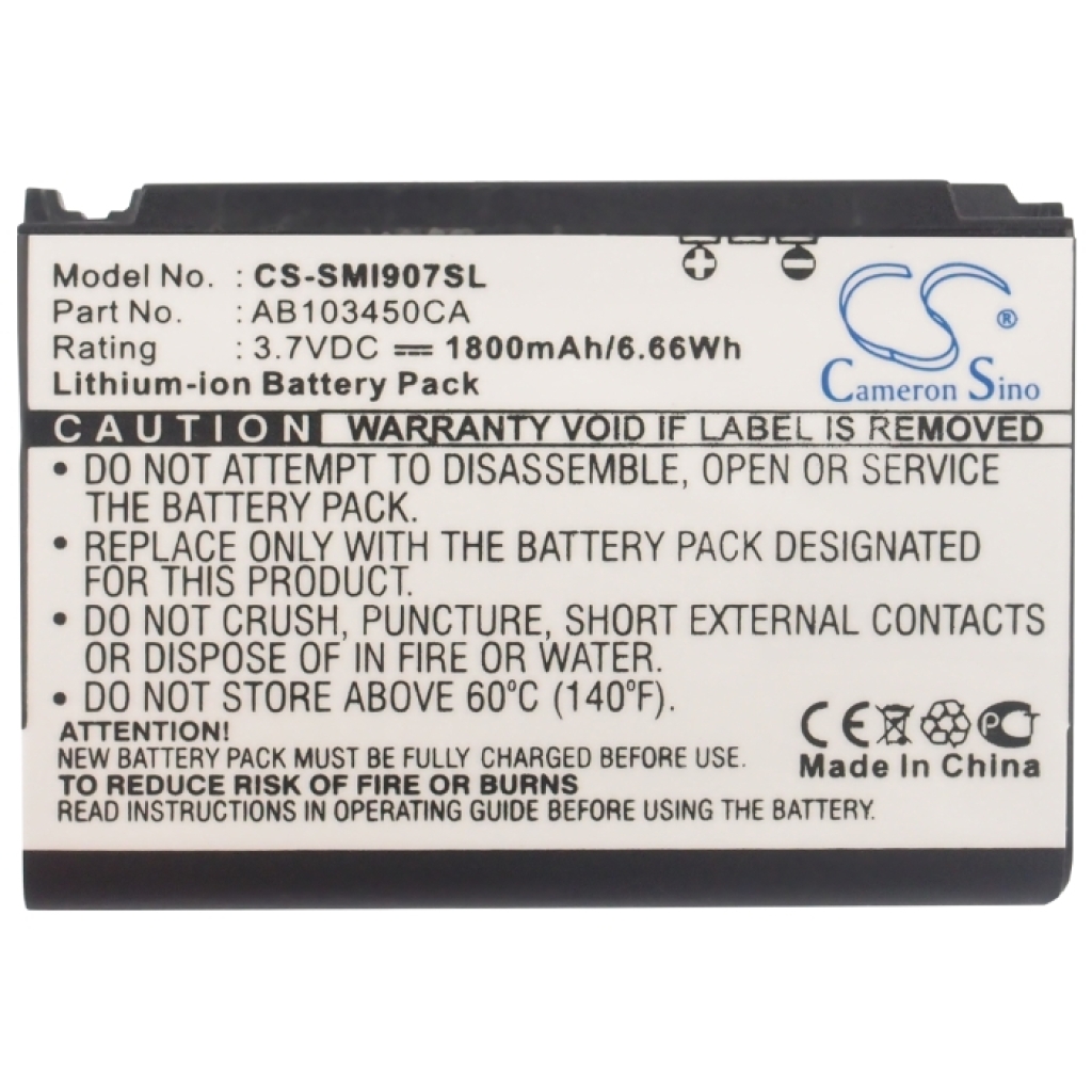 Mobile Phone Battery Samsung ACCESS A827