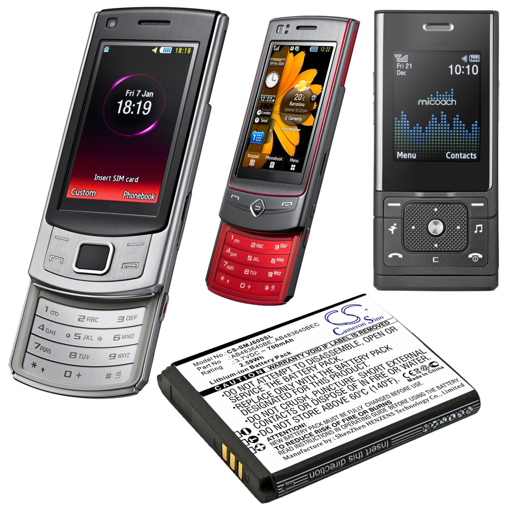 Mobile Phone Battery Samsung Corby TXT