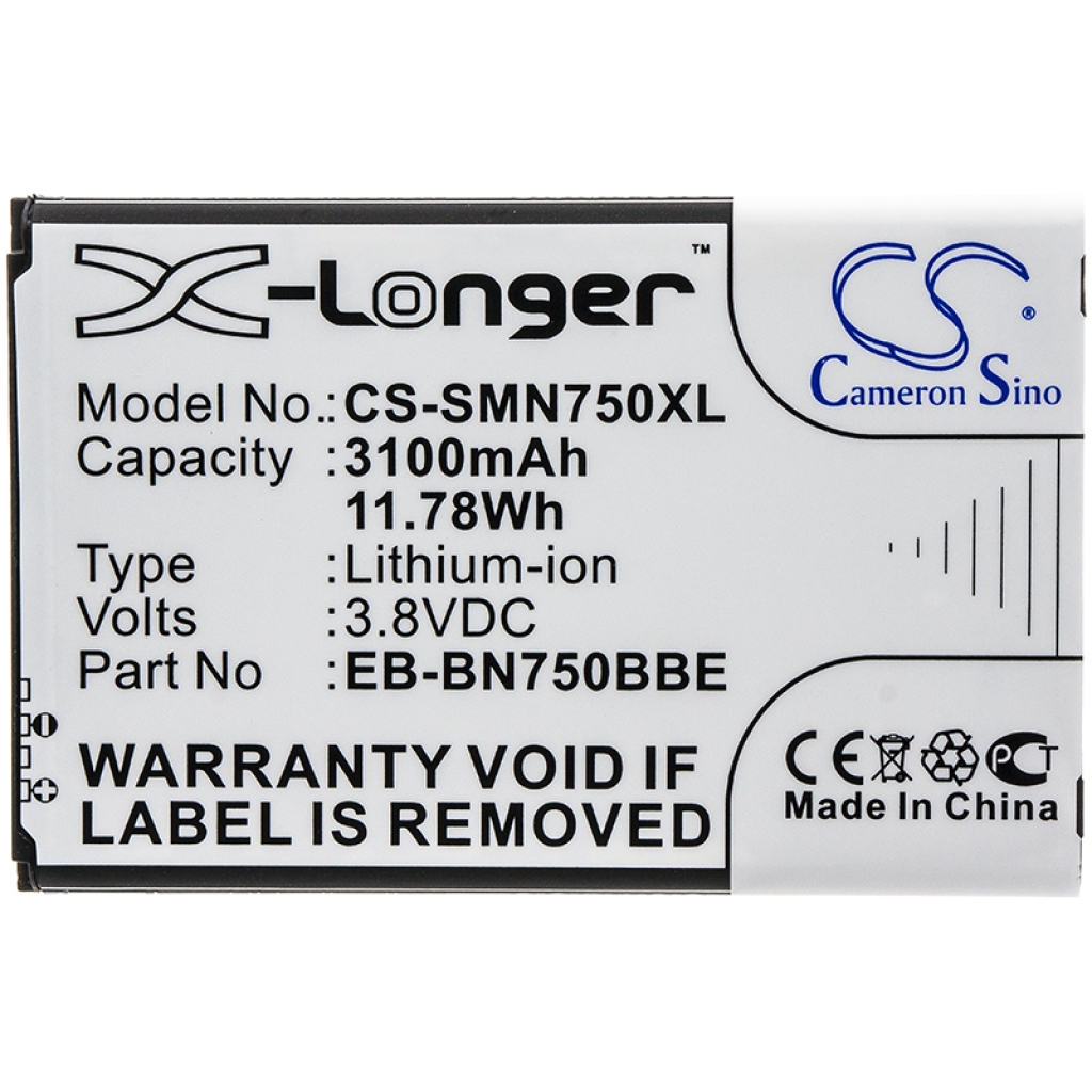 Battery Replaces EB-BN750BBC