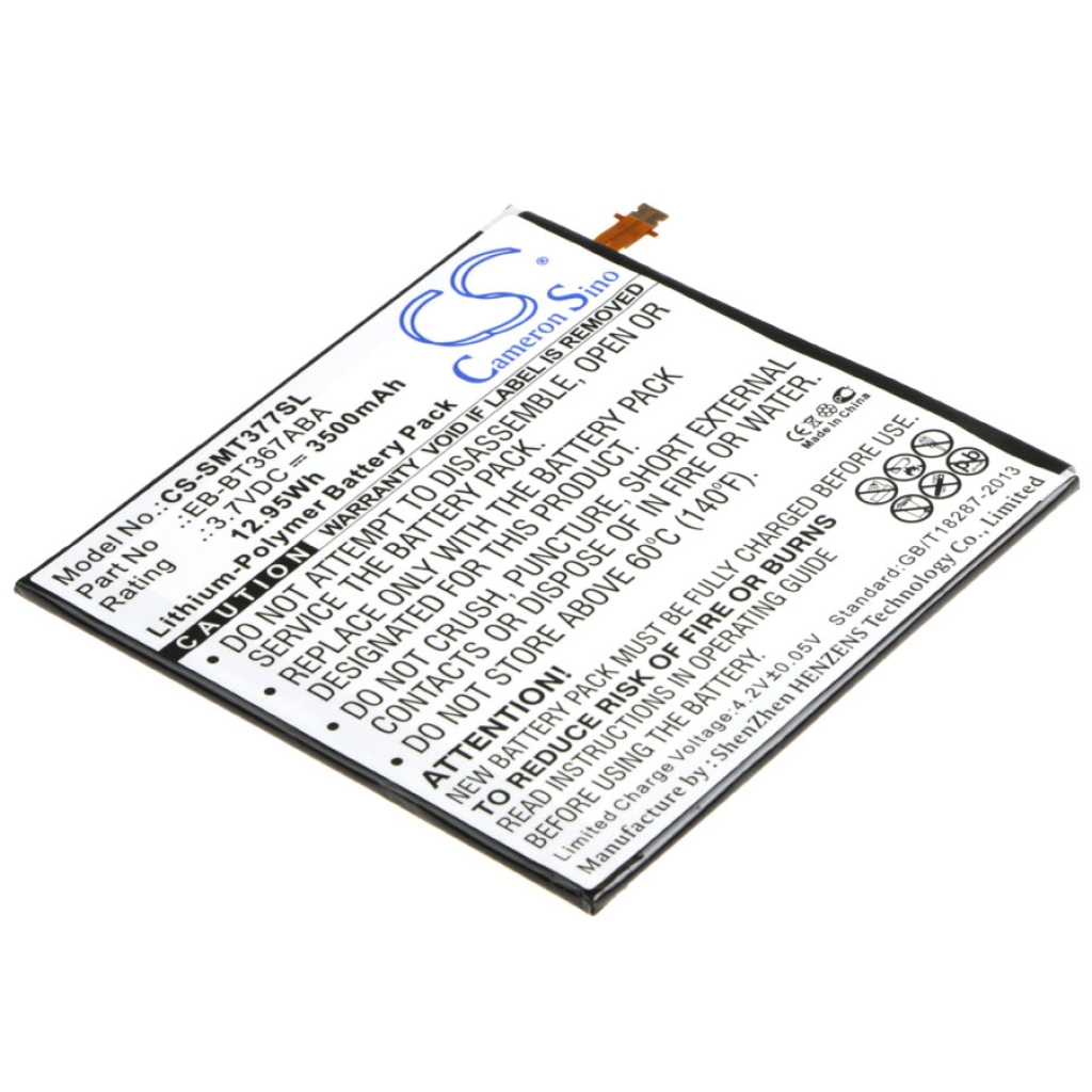 Battery Replaces EB-BT367ABA