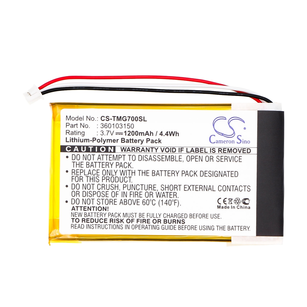 GPS, Navigator Battery TomTom CS-TMG700SL