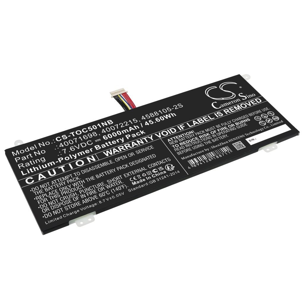Notebook battery Dynabook CS-TOC501NB