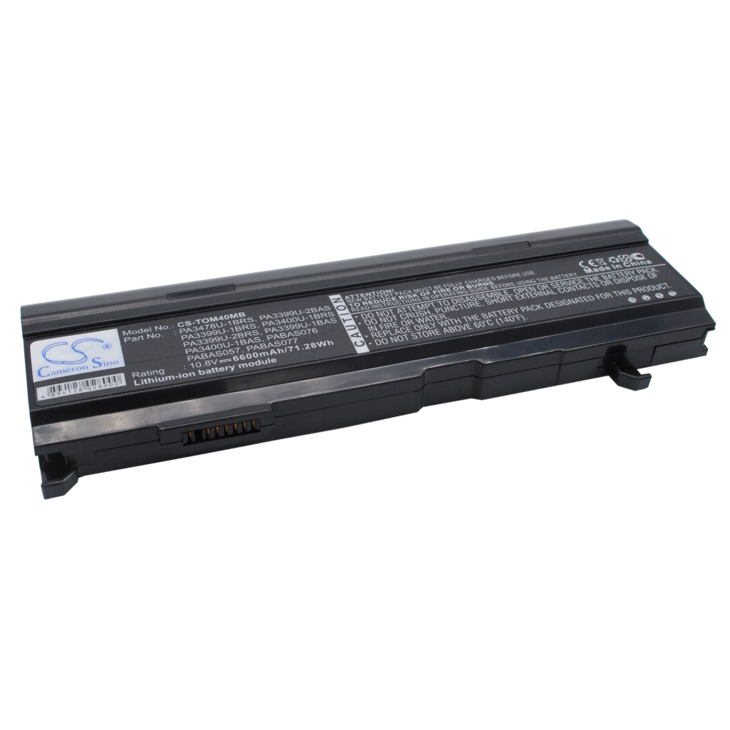 Battery Replaces PA3399U-1BAS
