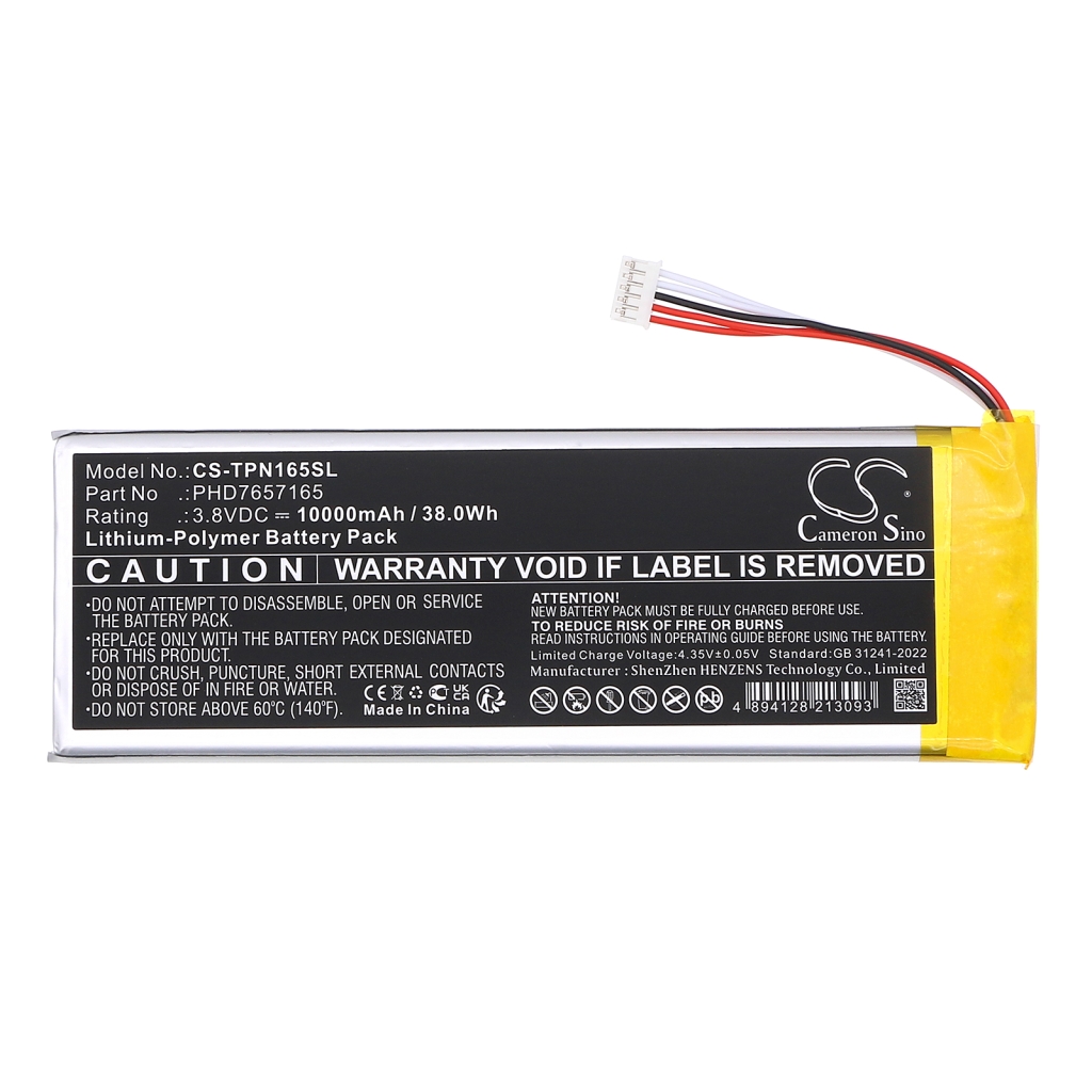 Battery Replaces PHD7657165
