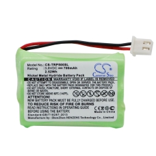 Compatible battery replacement for Tri-Tronics 1038100-D,1038100-E,1038100-G,1107000