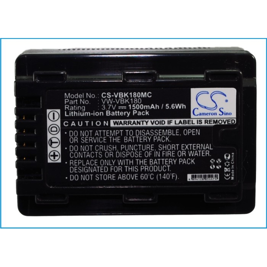 Camera Battery Panasonic HDC-SD80PC