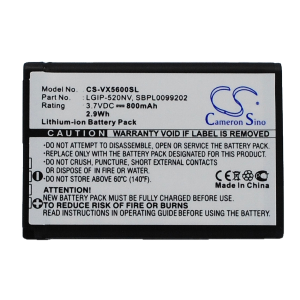 Mobile Phone Battery LG VN570 Extravert