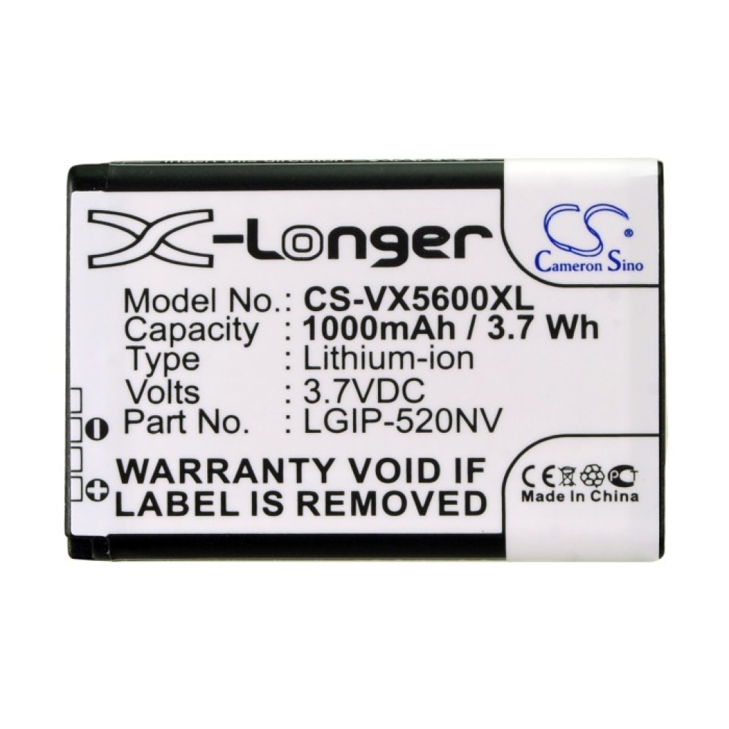 Mobile Phone Battery LG VN570 Extravert