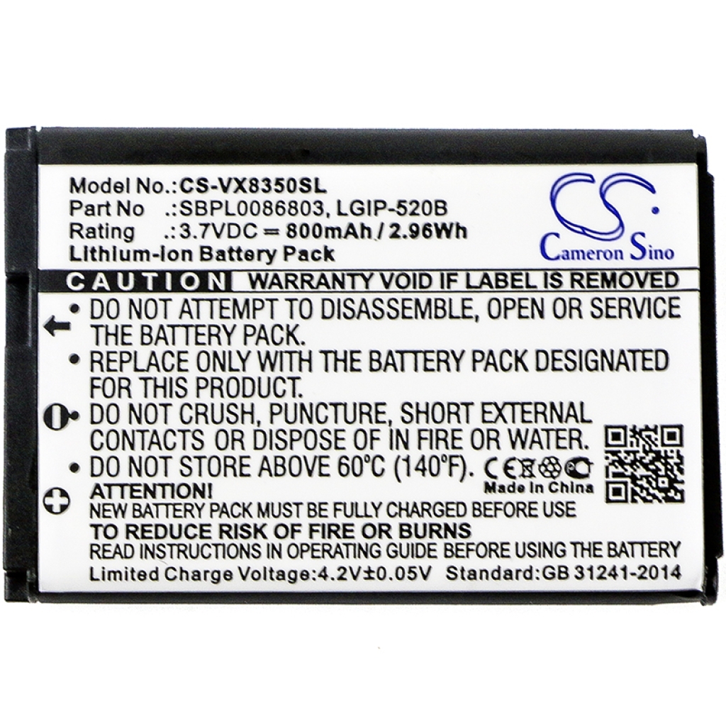 Mobile Phone Battery LG VX5200