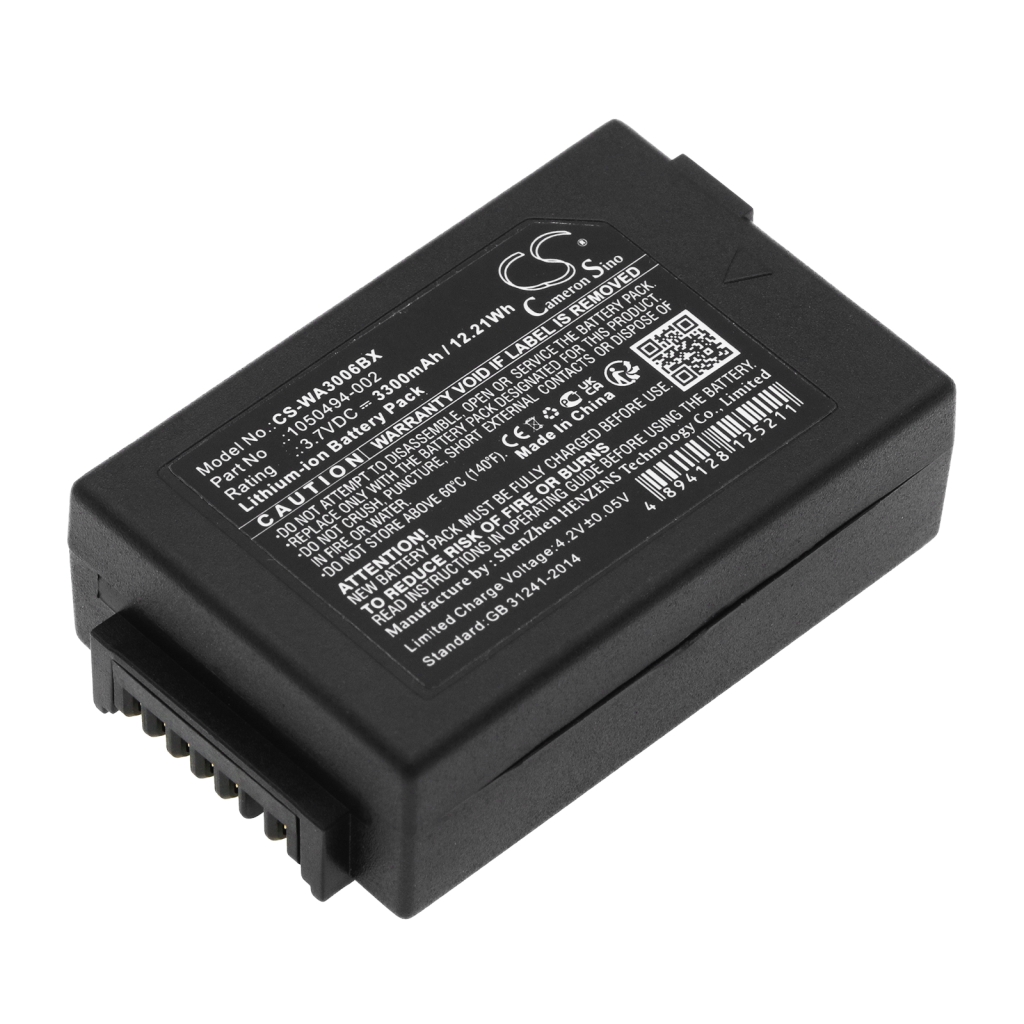 BarCode, Scanner Battery Zebra CS-WA3006BX