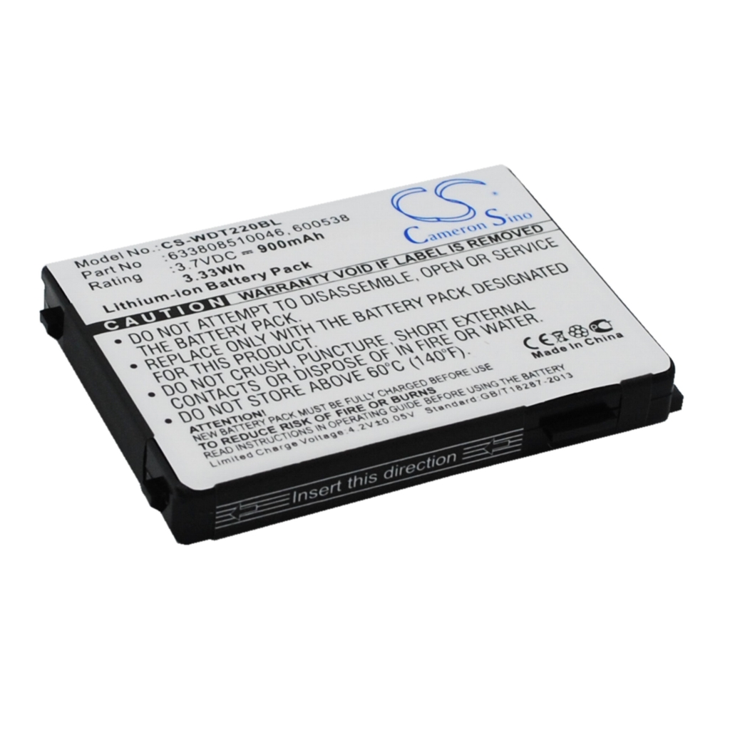 BarCode, Scanner Battery Unitech CS-WDT220BL
