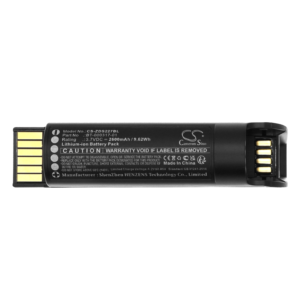BarCode, Scanner Battery Zebra DS22