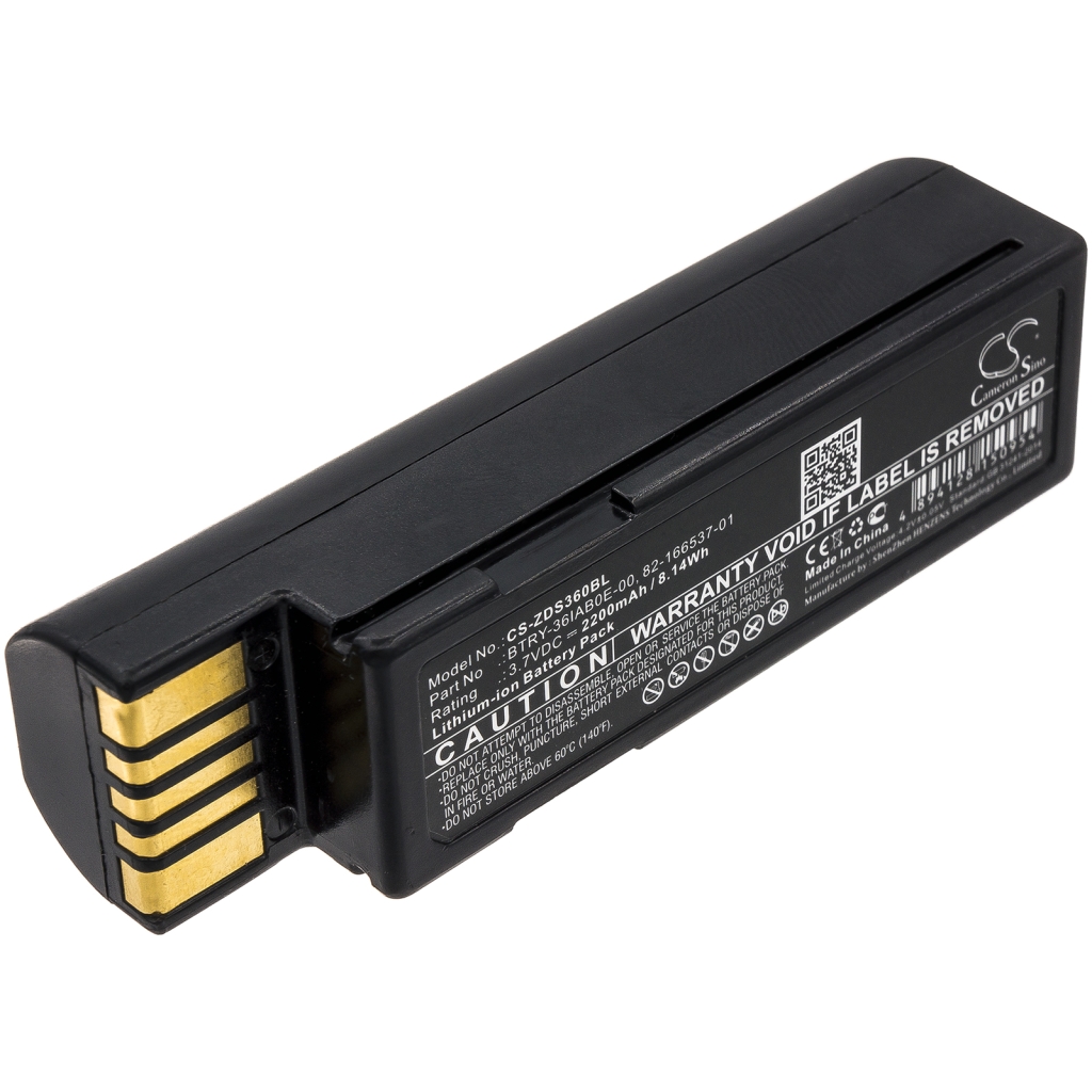 BarCode, Scanner Battery Zebra LI3678