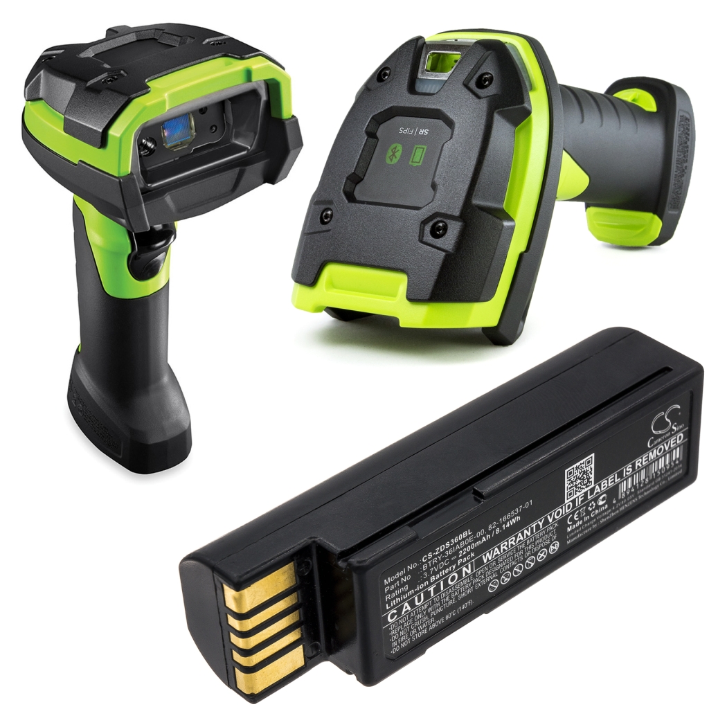 BarCode, Scanner Battery Zebra LI3678