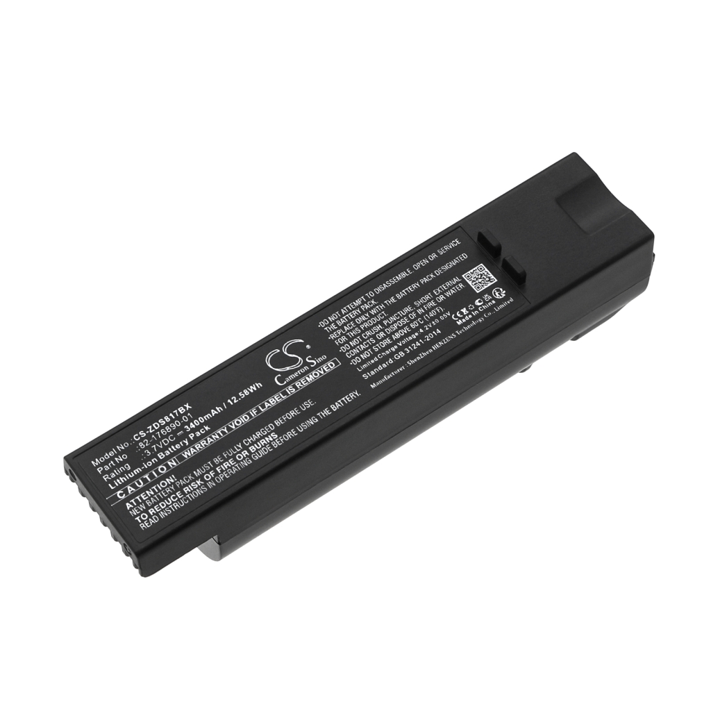 BarCode, Scanner Battery Zebra DS8170