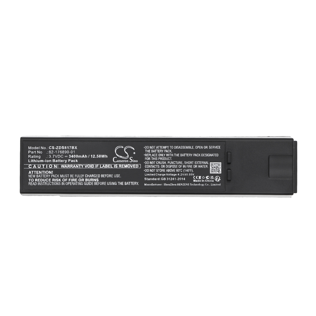 BarCode, Scanner Battery Zebra DS8170