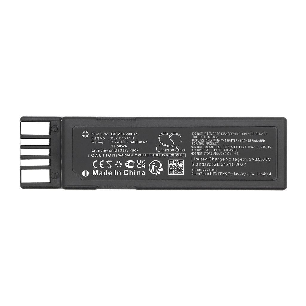 BarCode, Scanner Battery Zebra RFD2000