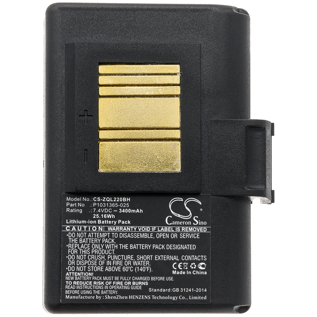 Printer Battery Zebra QLn320HC