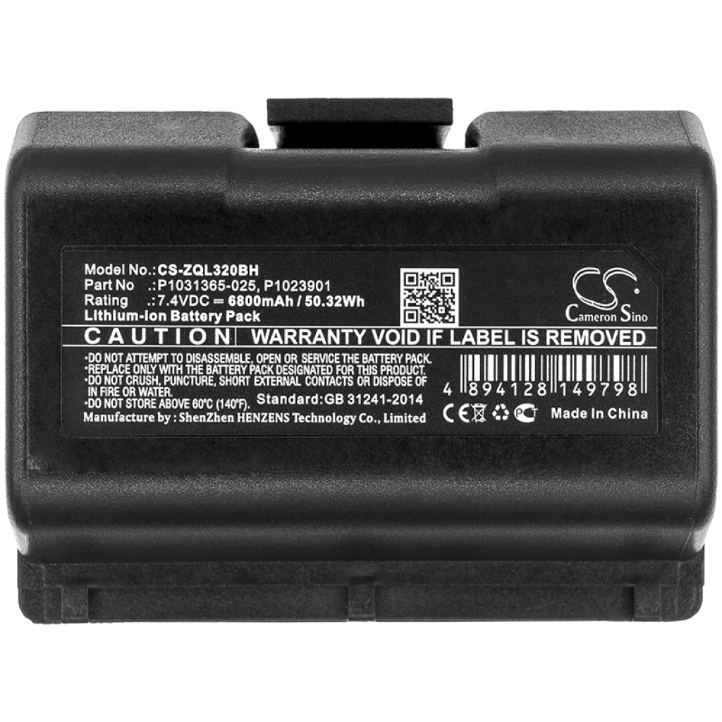 Printer Battery Zebra QLn320HC