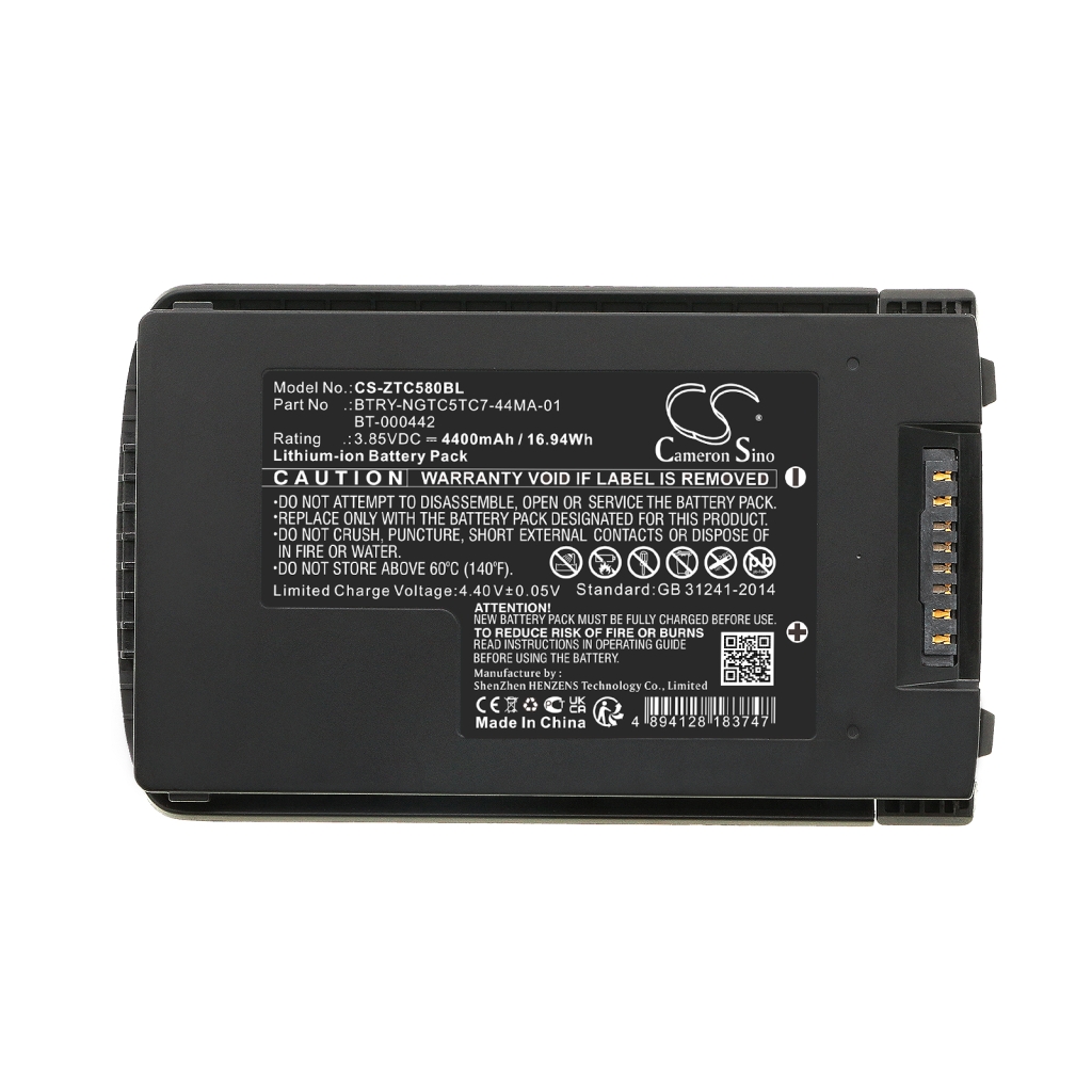 BarCode, Scanner Battery Zebra TC53