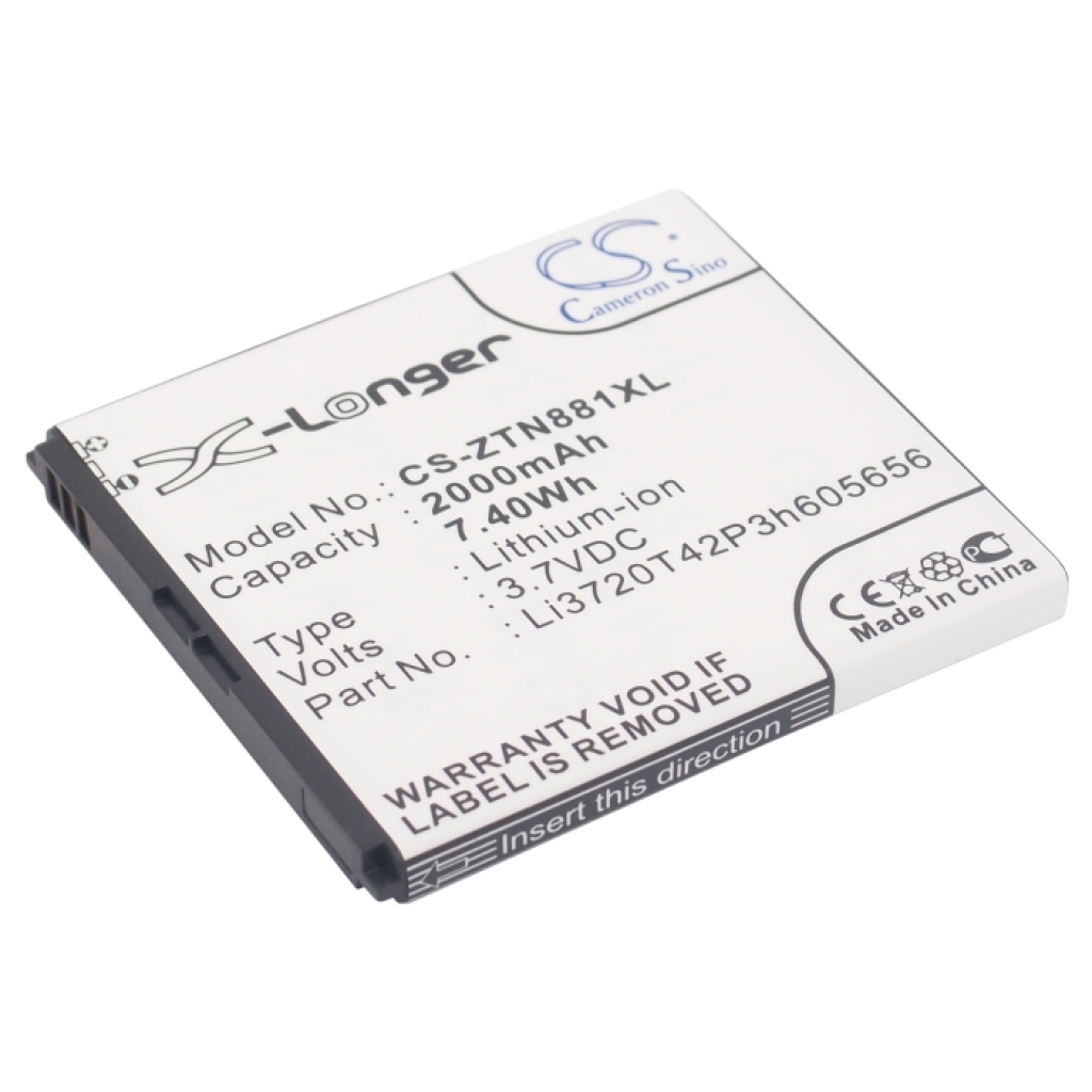 Mobile Phone Battery ZTE U819