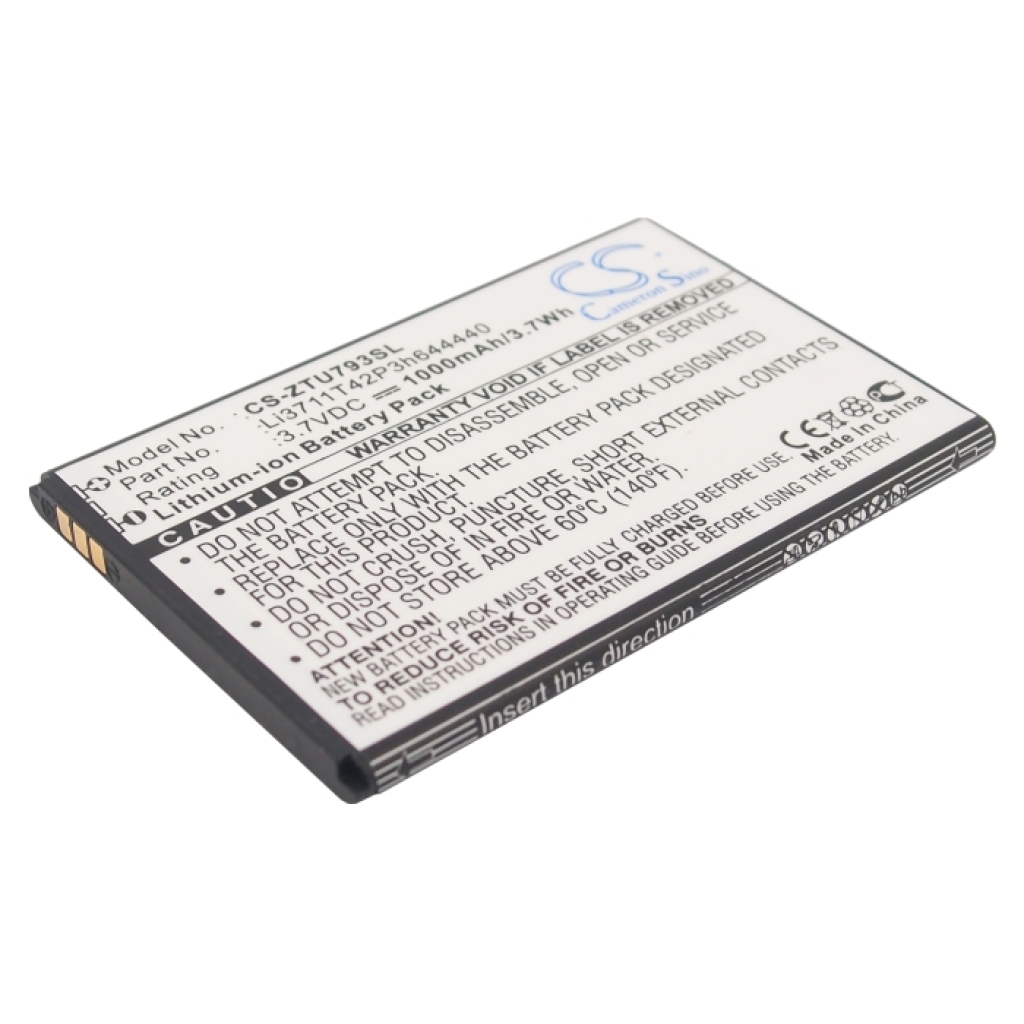 Mobile Phone Battery ZTE CS-ZTU793SL