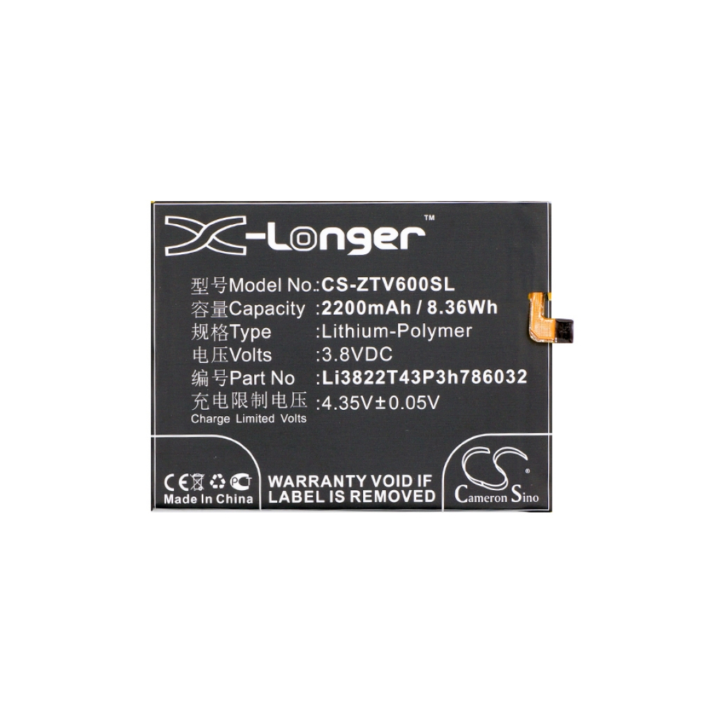 Mobile Phone Battery ZTE Blade D6