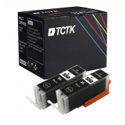 TCTK Ink Cartridges PGI-550XL 2-pack Black compatible with Canon PIXMA IP 7200 7240 7250 8700 8720 8750, PIXMA IX 6800 6850, PIXMA MG 5400 5450 5500 5550 5600 5650 5655 6300 6350, replaces 6443B001