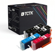 TCTK Ink Cartridges PGI-550XL 2-pack Black compatible with Canon PIXMA IP 7200 7240 7250 8700 8720 8750, PIXMA IX 6800 6850, PIXMA MG 5400 5450 5500 5550 5600 5650 5655 6300 6350, replaces 6443B001