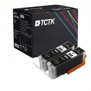 TCTK Ink Cartridges PGI-580XXL 2-pack Black compatible with Canon PIXMA TR 7550 7650 8550 8650, PIXMA TS 6150 6151 6240 6241 6250 6251 6350 6351 705 8150 8151 8152 8250 8251 8252, replaces 1970C001