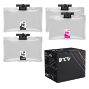 TCTK Ink Cartridges C13T01D100 2-pack Black compatible with Epson WorkForce Pro WF-C 529 R, for WorkForce Pro WF-C 529 R DTW, for WorkForce Pro WF-C 579 R D2TWF DTWF DWF
