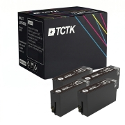 TCTK Ink Cartridges 407 4-pack Black compatible with Epson WorkForce Pro WF-4745 DTWF, replaces C13T07U140