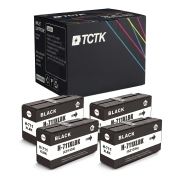 TCTK Ink Cartridges 711 4-pack Black compatible with HP DesignJet T 120, for DesignJet T 120 24 Inch, for DesignJet T 125 130 520, for DesignJet T 520 24 Inch, replaces CZ133A