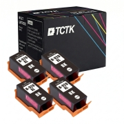 TCTK Ink Cartridges 920XL 4-pack Black compatible with HP OfficeJet 6000, for OfficeJet 6000 Wireless, for OfficeJet 6500, for OfficeJet 6500 A, for OfficeJet 6500 A Plus, replaces CD971AA