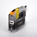 Compatible replacement for Compatible with Brother LC123BK / 16ml Ink Black (Ink cartridges - Dye)