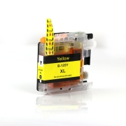 Compatible with Brother LC-125 / 15ml Ink Yellow (Ink cartridges - Dye)