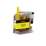 Compatible replacement for Compatible with Brother LC223Y / 10ml Ink Yellow (Ink cartridges - Dye)