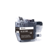 Compatible with Brother LC3211BK / 10ml Ink Black (Ink cartridges - Dye)
