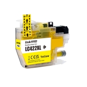 Compatible replacement for Compatible with Brother LC-422XL / 19ml Ink Yellow (Ink cartridges - Pigment)