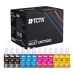TCTK Ink T6641 T6642 T6643 T6644 12 Pack 3x CMYK Compatible with Epson EcoTank ET-14000 ET-2500 ET-2550 ET-4500 L120 L210 L310 L355 L382 L555, Replaces C13T66414A C13T664140