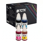 Multipack (4) Inks CMYK (Cyan/Magenta/Yellow/Black) Compatible with Canon PIXMA - Replaces GI-490BK