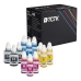 TCTK Ink 135ml GI-490C GI-490M GI-490Y 12-Pack CMYK compatible with Canon PIXMA G1400 G1410 G1411 G2400 G2410 G2411 G3400 G3410 G3411 G4400 G4410 G4411, replaces GI-490C GI-490M GI-490Y