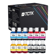 TCTK Ink GI-56C GI-56M GI-56Y GI-56BK 12-Pack CMYK compatible with Canon MAXIFY GX 3040 GX 3050 GX 4040 GX 4050 GX 5050 GX 5150, replaces 4430C001