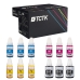 TCTK Ink 3x Black 3x Cyan 3x Magenta 3x Yellow compatible with Canon PIXMA G1000 G1010 G2000 G2002 G2010 G3000 G3010 G4000 G4010, replaces GI-790BK GI-790Y