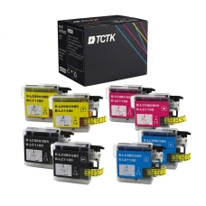 Compatible replacement for Brother LC-1100XL (LC1100XLBK),LC-1100XL (LC1100XLC),LC-1100XL (LC1100XLM),LC-1100XL (LC1100XLY),LC-980 (LC980BK)...