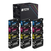 TCTK Ink 1500XL 12-Pack CMYK compatible with Canon MAXIFY MB2000 MB2050 MB2100 MB2150 MB2300 MB2700, replaces 9182B001