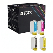 TCTK Ink Cartridges 891 892 E-0713 894 4 Pack CMYK Compatible with Epson Office B40W BX300F BX300FW BX310FN Stylus BX600FW SX610FW, Replaces OEM 891 892 E-0713 894