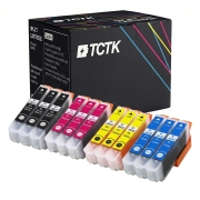 TCTK Ink Cartridges 26XL 12-Pack CMYK compatible with Epson Expression Premium XP-510 XP-520 XP-600 XP-605 XP-610 XP-615 XP-620 XP-625 XP-700 XP-710 XP-720 XP-800 XP-810 XP-820, replaces C13T26314012