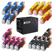 TCTK Ink 26XL 4 Pack CMYK Compatible with Epson Expression Premium XP-510 XP-520 XP-600 XP-605 XP-610 XP-615 XP-620 XP-625 XP-700 XP-710 XP-720 XP-800 XP-810 XP-820, Replaces C13T26314012